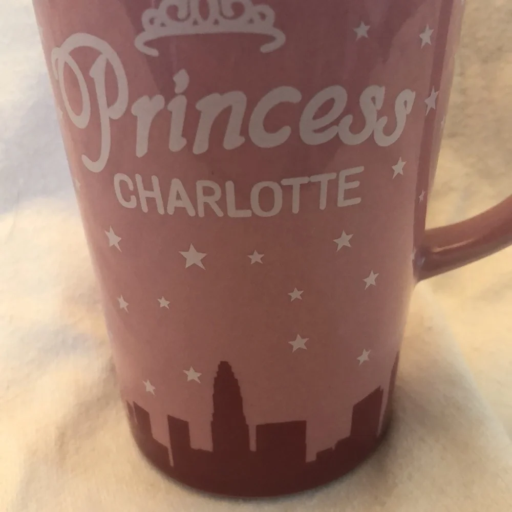Princess Charlotte souvenir coffee mug never used